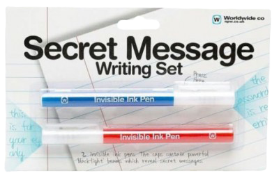 Secret Message Writing Set