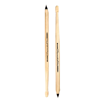 Black Drumstick Pen