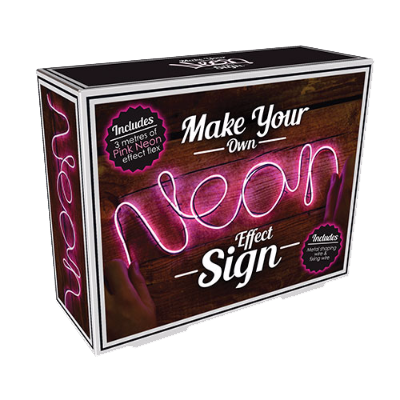 Make Your Own Neon Pink Sign