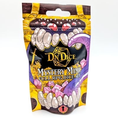Mystery Mimic Acrylic Dice Booster Pack | Waterstones