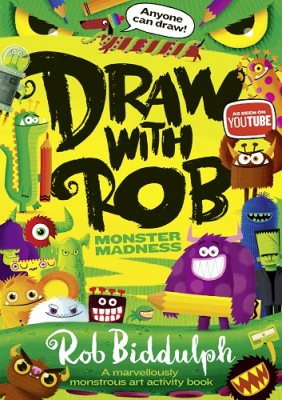 Draw With Rob: Monster Madness (Paperback)