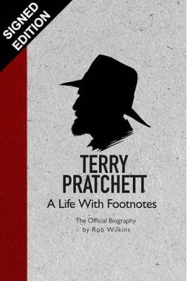 Terry Pratchett : A Life With Footnotes Limited Purple Edged Edition 