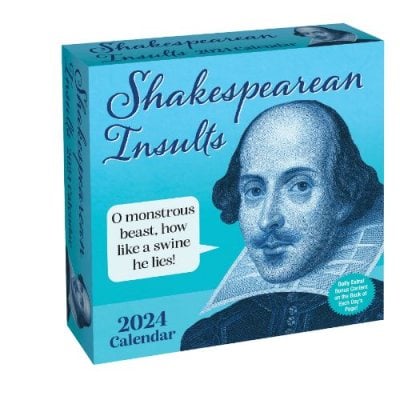 Shakespearean Insults 2024 Day-to-Day Calendar (Calendar)