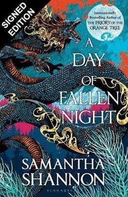 samantha shannon a day of fallen night signed