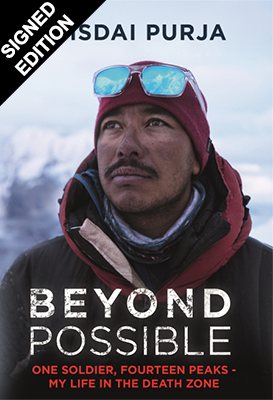 Beyond Possible: One soldier, fourteen peaks - life in the death zone Signed Edition (Hardback)