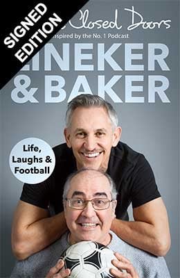 Cover of the book, Behind Closed Doors: Life, Laughs and Football.
