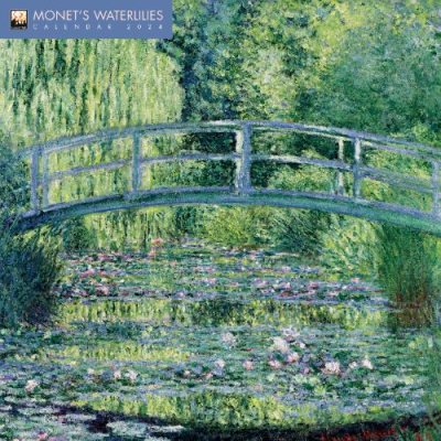 Monet's Waterlilies Wall Calendar 2024 (Art Calendar) (Calendar)