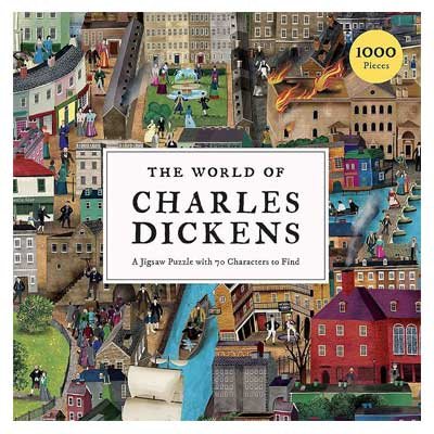 World Of Charles Dickens 1000 Piece Jigsaw Puzzle: A Jigsaw Puzzle with 70 Characters to Find