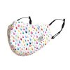 Reusable Raindrop Print Face Mask