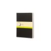 Moleskine Plain Cahier Xl - Black Cover (3 Set) - Moleskine Cahier