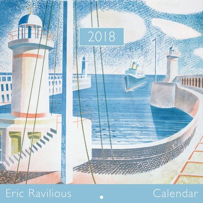 2018 Eric Ravilious Wall Calendar