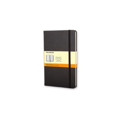 Moleskine Large Ruled Hardcover Notebook Black - Moleskine Classic