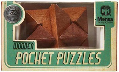 Mensa Wooden Pocket Puzzles
