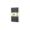 Moleskine Soft Cover Pocket Plain Notebook Black - Moleskine Classic