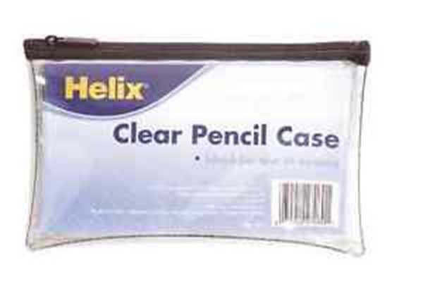 Helix Clear Pencil Case