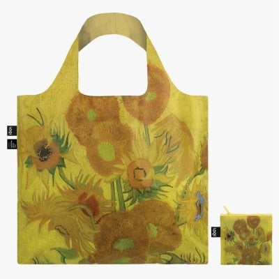 Loqi Vincent Van Gogh's Sunflowers Foldaway Bag