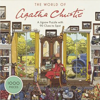 The World of Agatha Christie: 1000-piece Jigsaw: 1000-piece Jigsaw with 90 clues to spot
