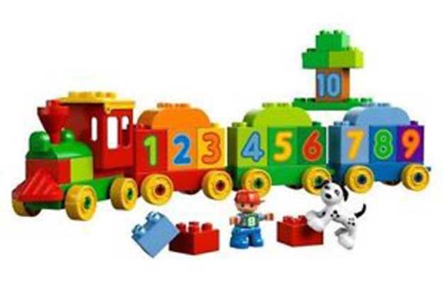 lego duplo my first number train