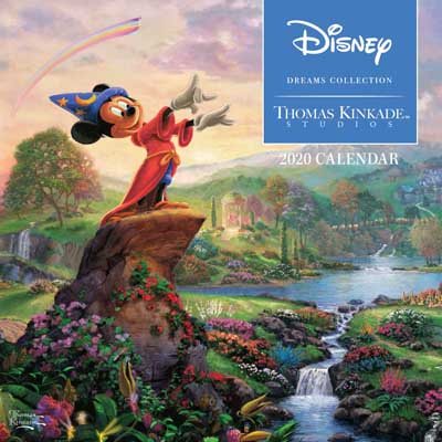 Thomas Kinkade Studios: Disney Dreams Collection 2020 Mini Wall Calendar (Calendar)