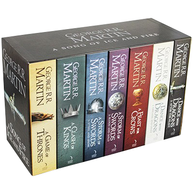 How many game of thrones books are there so far A Game Of Thrones The Story Continues By George R R Martin Waterstones